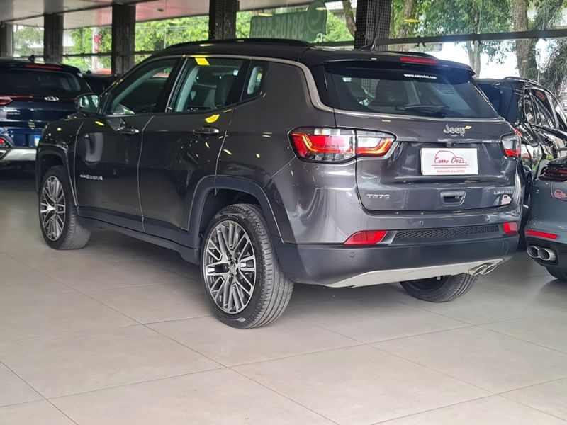 JEEP COMPASS 1.3 T270 TURBO FLEX LIMITED AT6 2023/2024 CARRO DEZ NOVO HAMBURGO / Carros no Vale