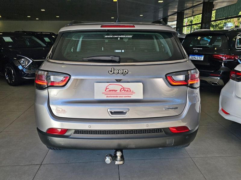 JEEP COMPASS 1.3 T270 TURBO FLEX LONGITUDE AT6 2025/2025 CARRO DEZ NOVO HAMBURGO / Carros no Vale
