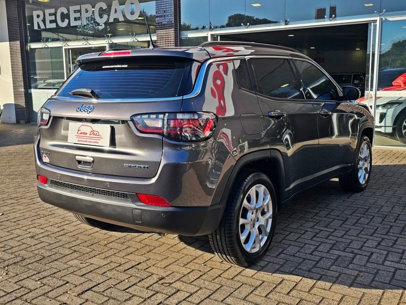 JEEP COMPASS 1.3 T270 TURBO FLEX SPORT AT6 2023/2024 CARRO DEZ NOVO HAMBURGO / Carros no Vale