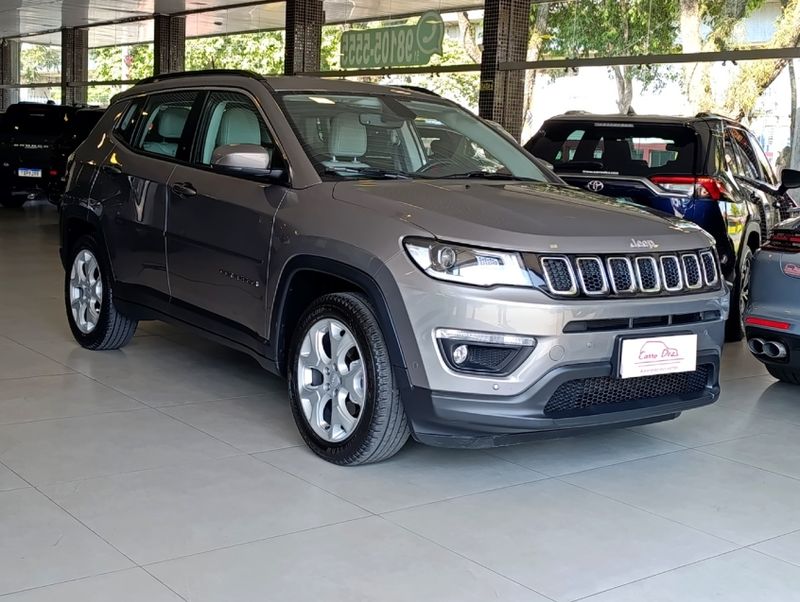 JEEP COMPASS 2.0 16V FLEX LONGITUDE AUTOMÁTICO 2021/2021 CARRO DEZ NOVO HAMBURGO / Carros no Vale JEEP COMPASS 2.0 16V FLEX LONGITUDE AUTOMÁTICO 2021/2021 CARRO DEZ NOVO HAMBURGO / Carros no Vale