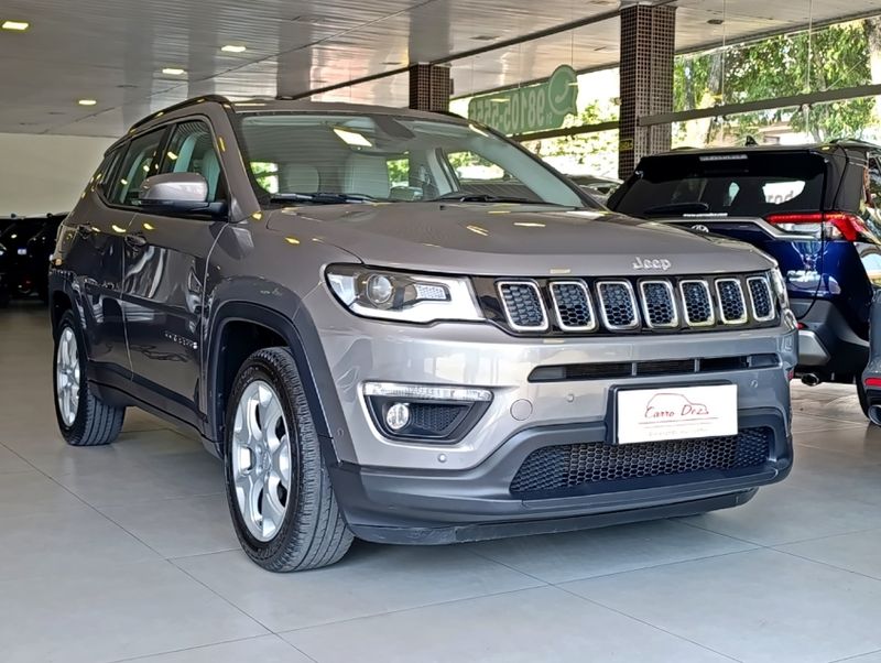 JEEP COMPASS 2.0 16V FLEX LONGITUDE AUTOMÁTICO 2021/2021 CARRO DEZ NOVO HAMBURGO / Carros no Vale JEEP COMPASS 2.0 16V FLEX LONGITUDE AUTOMÁTICO 2021/2021 CARRO DEZ NOVO HAMBURGO / Carros no Vale