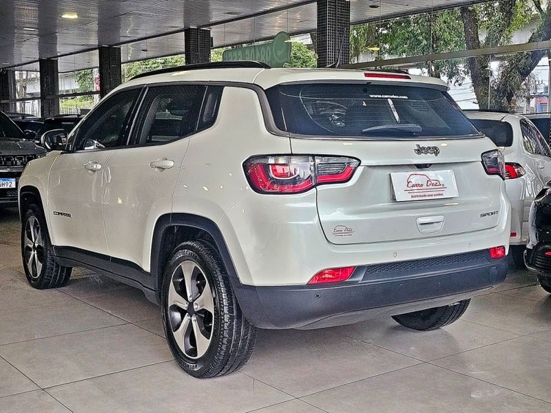 JEEP COMPASS 2.0 16V FLEX SPORT AUTOMÁTICO 2019/2020 CARRO DEZ NOVO HAMBURGO / Carros no Vale