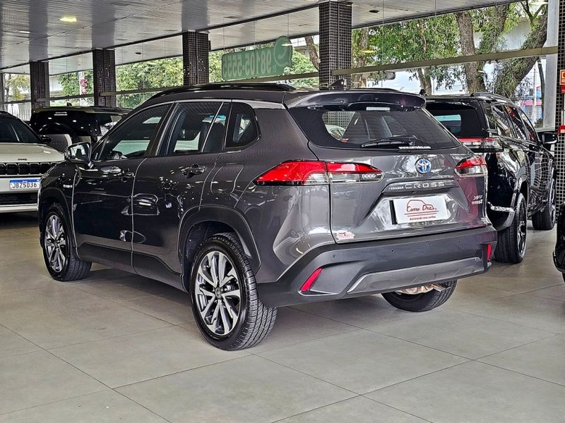 Toyota COROLLA CROSS 1.8 VVT-I HYBRID FLEX XRV CVT 2022/2023 CARRO DEZ NOVO HAMBURGO / Carros no Vale Toyota COROLLA CROSS 1.8 VVT-I HYBRID FLEX XRV CVT 2022/2023 CARRO DEZ NOVO HAMBURGO / Carros no Vale