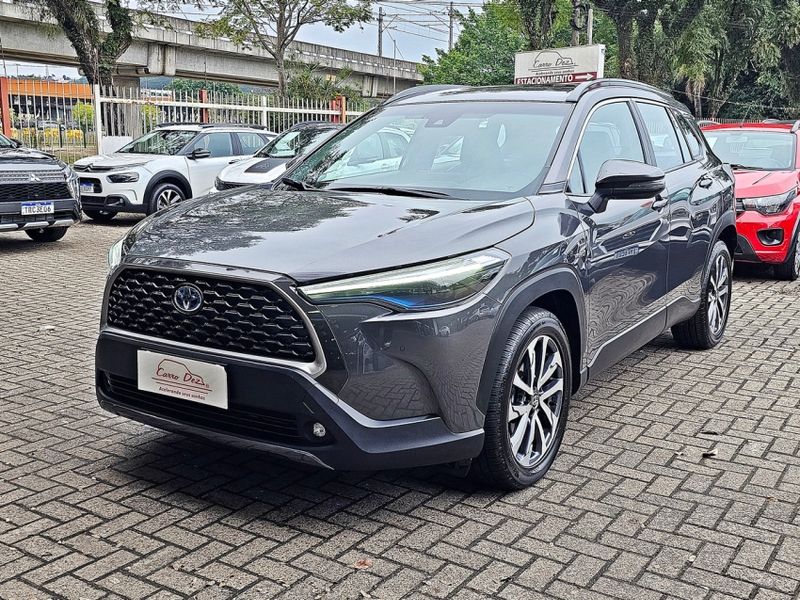 Toyota COROLLA CROSS 1.8 VVT-I HYBRID FLEX XRV CVT 2022/2023 CARRO DEZ NOVO HAMBURGO / Carros no Vale Toyota COROLLA CROSS 1.8 VVT-I HYBRID FLEX XRV CVT 2022/2023 CARRO DEZ NOVO HAMBURGO / Carros no Vale