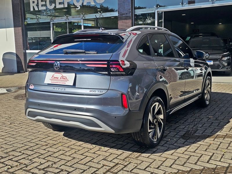 Volkswagen NIVUS 1.0 200 TSI TOTAL FLEX HIGHLINE AUTOMÁTICO 2025/2026 CARRO DEZ NOVO HAMBURGO / Carros no Vale