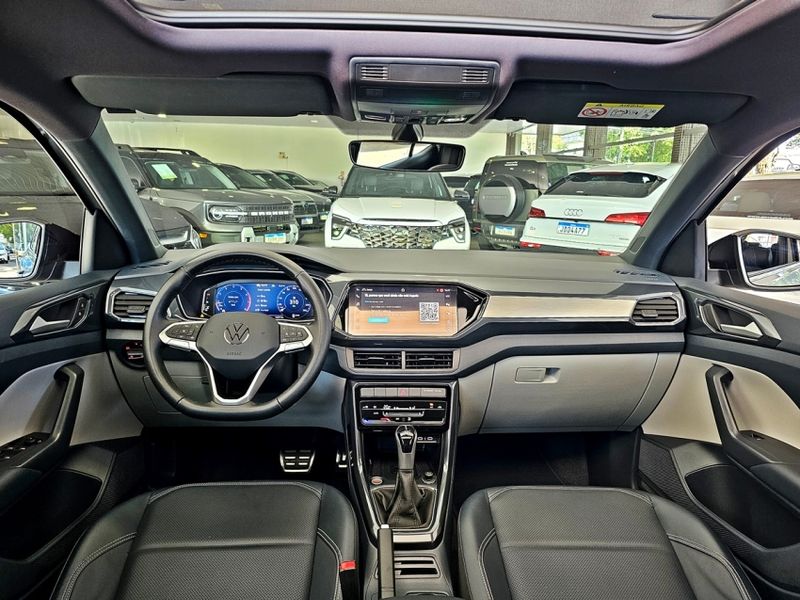 Volkswagen T-CROSS 1.4 250 TSI TOTAL FLEX HIGHLINE AUTOMÁTICO 2023/2024 CARRO DEZ NOVO HAMBURGO / Carros no Vale