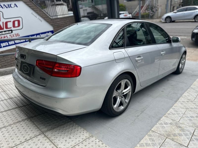 Audi A4 2.0 TFSI ATTRACTION 180CV GASOLINA 4P MULTITRONIC 2012/2013 CARRO AUTOMARCAS CAXIAS DO SUL / Carros no Vale
