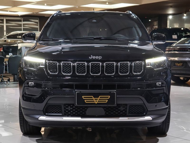 JEEP COMPASS 1.3 T270 TURBO FLEX LIMITED AT6 2021/2022 VIA BELLA VEÍCULOS ESPECIAIS CAXIAS DO SUL / Carros no Vale