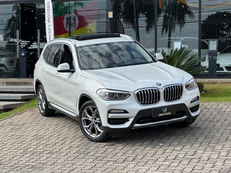 BMW X3 XDRIVE 20i 2.0/X-Line Bi-TB Flex Aut. 2019/2019 CONCEPT MOTORS PASSO FUNDO / Carros no Vale