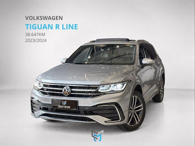 Volkswagen Tiguan Allspac R-Line 300 TSI 2.0 2023/2024 CONCEPT MOTORS PASSO FUNDO / Carros no Vale