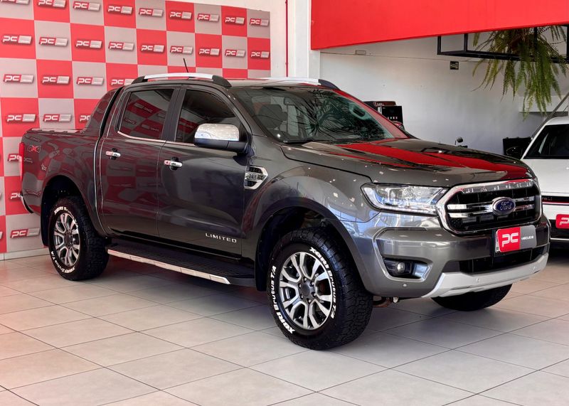 Ford Ranger Limited 3.2 4×4 CD 2022/2023 PC VEÍCULOS SANTA CRUZ DO SUL / Carros no Vale Ford Ranger Limited 3.2 4×4 CD 2022/2023 PC VEÍCULOS SANTA CRUZ DO SUL / Carros no Vale
