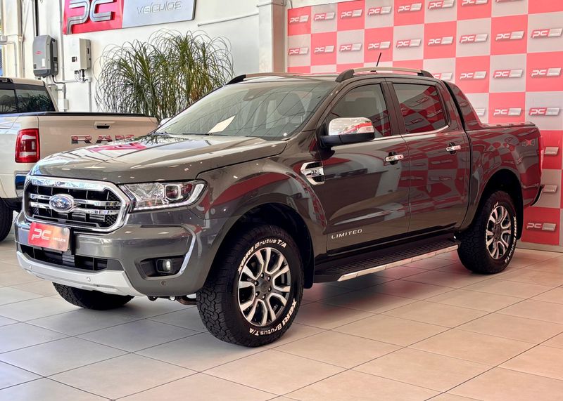 Ford Ranger Limited 3.2 4×4 CD 2022/2023 PC VEÍCULOS SANTA CRUZ DO SUL / Carros no Vale Ford Ranger Limited 3.2 4×4 CD 2022/2023 PC VEÍCULOS SANTA CRUZ DO SUL / Carros no Vale