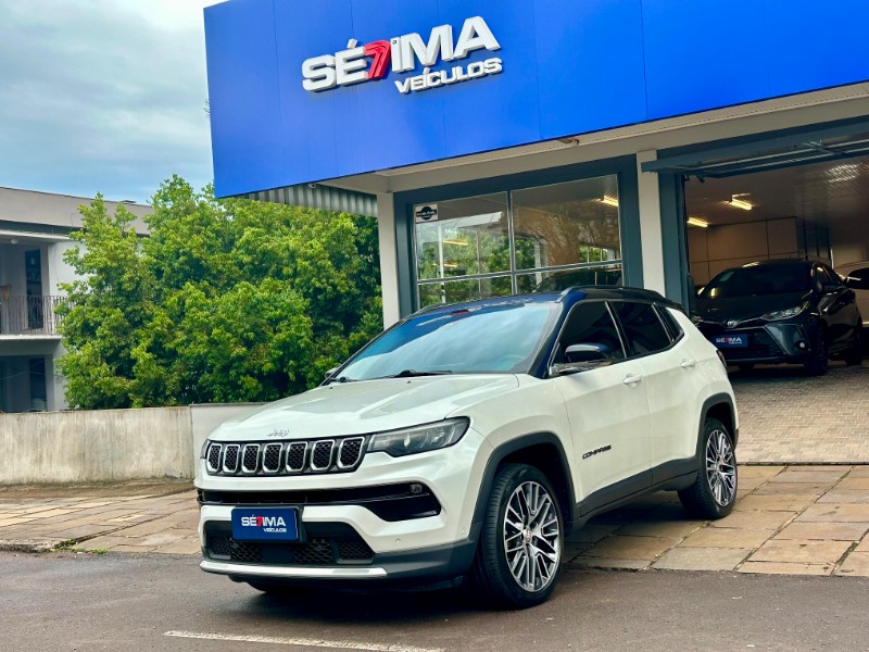 JEEP COMPASS LIMITED 1.3 T270 2021/2022 SÉTIMA VEÍCULOS GUAPORÉ / Carros no Vale JEEP COMPASS LIMITED 1.3 T270 2021/2022 SÉTIMA VEÍCULOS GUAPORÉ / Carros no Vale