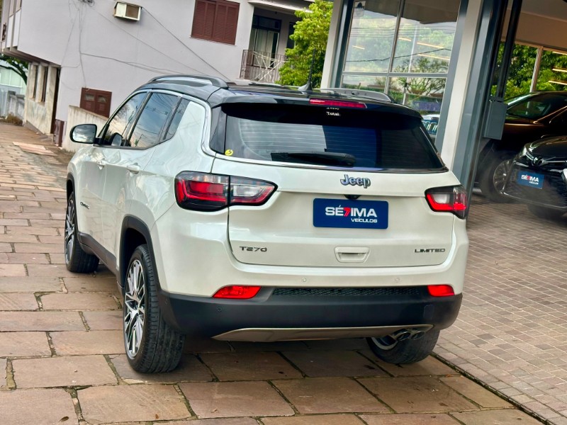 JEEP COMPASS LIMITED 1.3 T270 2021/2022 SÉTIMA VEÍCULOS GUAPORÉ / Carros no Vale JEEP COMPASS LIMITED 1.3 T270 2021/2022 SÉTIMA VEÍCULOS GUAPORÉ / Carros no Vale