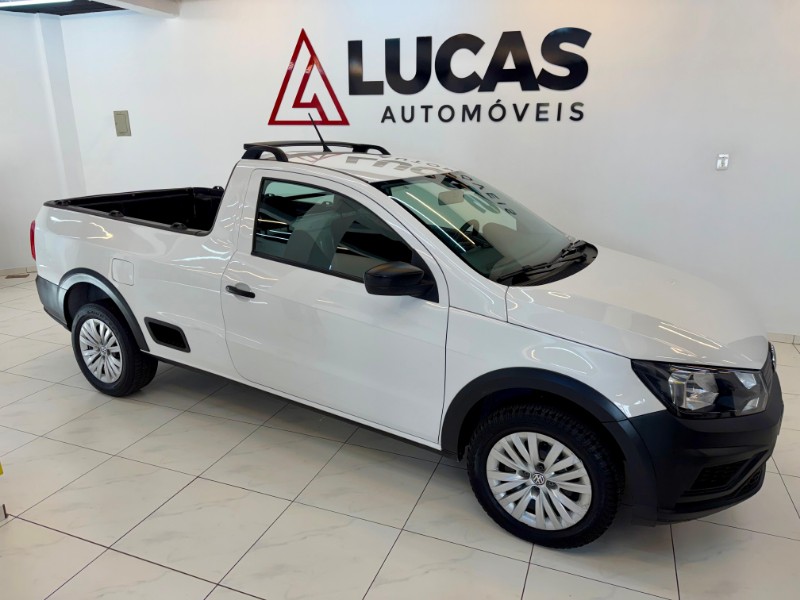 VOLKSWAGEN SAVEIRO ROBUST 1.6 / 2022/2022 LUCAS AUTOMÓVEIS BOM RETIRO DO SUL / Carros no Vale