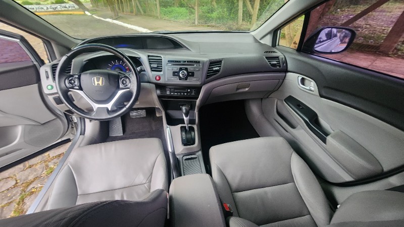 HONDA CIVIC 1.8 LXL 16V FLEX 4P AUTOMÁTICO 2012/2013 FERNANDO AUTOMÓVEIS | REVENDA DE CARROS ARROIO DO MEIO ARROIO DO MEIO / Carros no Vale