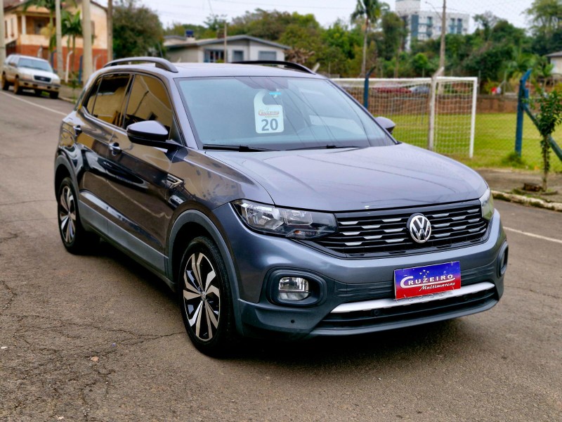 VOLKSWAGEN T-CROSS 1.0 200 TSI TOTAL FLEX COMFORTLINE AUTOMÁTICO 2019/2020 CRUZEIRO MULTIMARCAS CRUZEIRO DO SUL / Carros no Vale