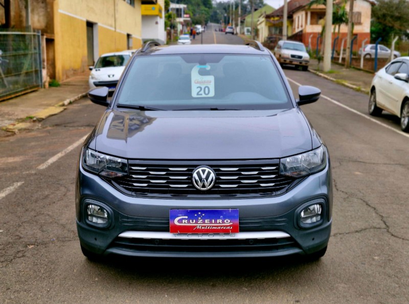 VOLKSWAGEN T-CROSS 1.0 200 TSI TOTAL FLEX COMFORTLINE AUTOMÁTICO 2019/2020 CRUZEIRO MULTIMARCAS CRUZEIRO DO SUL / Carros no Vale