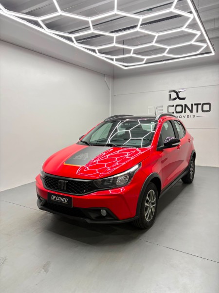 FIAT ARGO 1.3 8V TREKKING /2024 DE CONTO AUTOMÓVEIS SARANDI / Carros no Vale