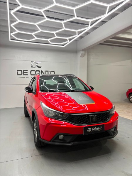 FIAT ARGO 1.3 8V TREKKING /2024 DE CONTO AUTOMÓVEIS SARANDI / Carros no Vale