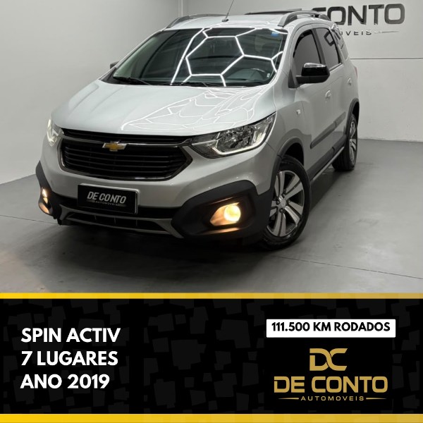 CHEVROLET SPIN 1.8 ACTIV7 8V FLEX 4P AUTOMÁTICO /2019 DE CONTO AUTOMÓVEIS SARANDI / Carros no Vale CHEVROLET SPIN 1.8 ACTIV7 8V FLEX 4P AUTOMÁTICO /2019 DE CONTO AUTOMÓVEIS SARANDI / Carros no Vale