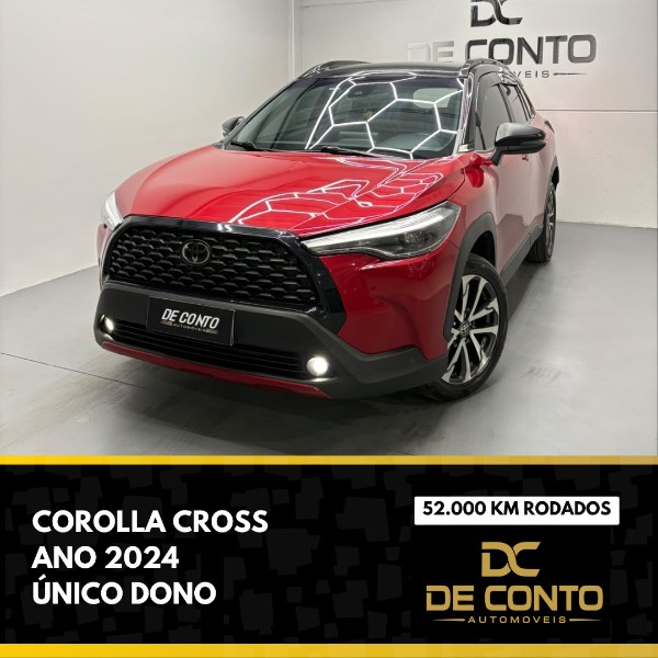 TOYOTA COROLLA CROSS XRE /2024 DE CONTO AUTOMÓVEIS SARANDI / Carros no Vale TOYOTA COROLLA CROSS XRE /2024 DE CONTO AUTOMÓVEIS SARANDI / Carros no Vale