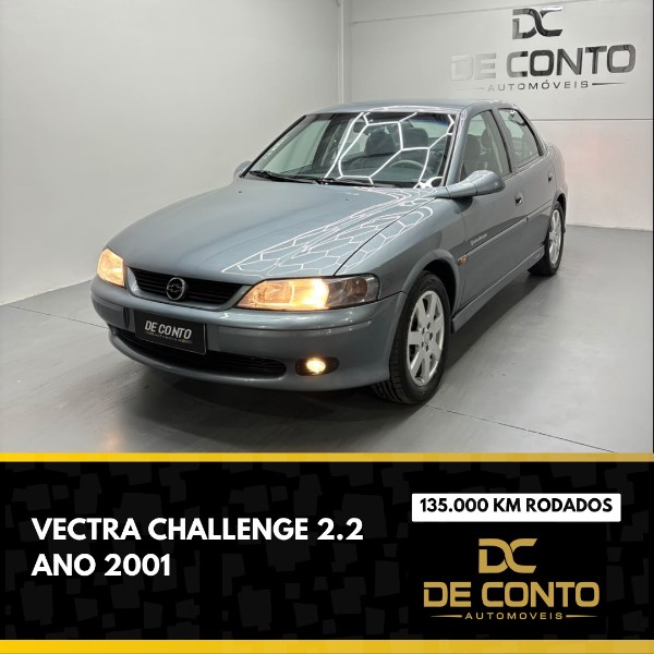 CHEVROLET VECTRA 2.2 CHALLENGE 16V /2001 DE CONTO AUTOMÓVEIS SARANDI / Carros no Vale
