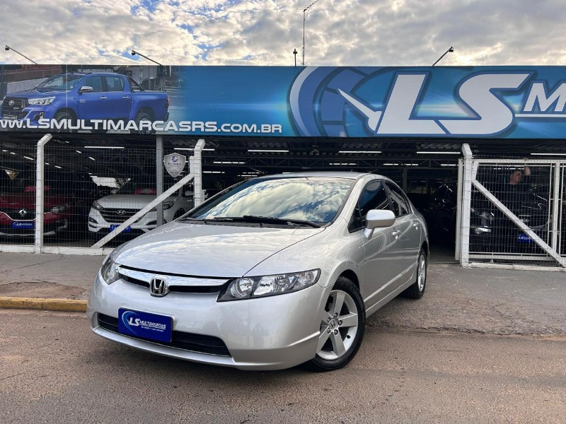 HONDA CIVIC SEDAN LXS 1.8 2008/2008 LS MULTIMARCAS VENÂNCIO AIRES / Carros no Vale