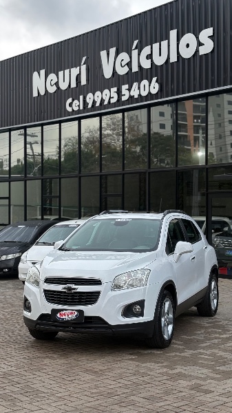 CHEVROLET TRACKER 1.8 LTZ 4X2 16V 2015 /2015 NEURI VEÍCULOS LAJEADO / Carros no Vale