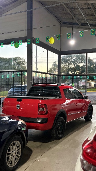 VOLKSWAGEN SAVEIRO 1.6 HIGHLINE 8V 2015/2015 RICARDINHO AUTOMÓVEIS MONTENEGRO / Carros no Vale VOLKSWAGEN SAVEIRO 1.6 HIGHLINE 8V 2015/2015 RICARDINHO AUTOMÓVEIS MONTENEGRO / Carros no Vale