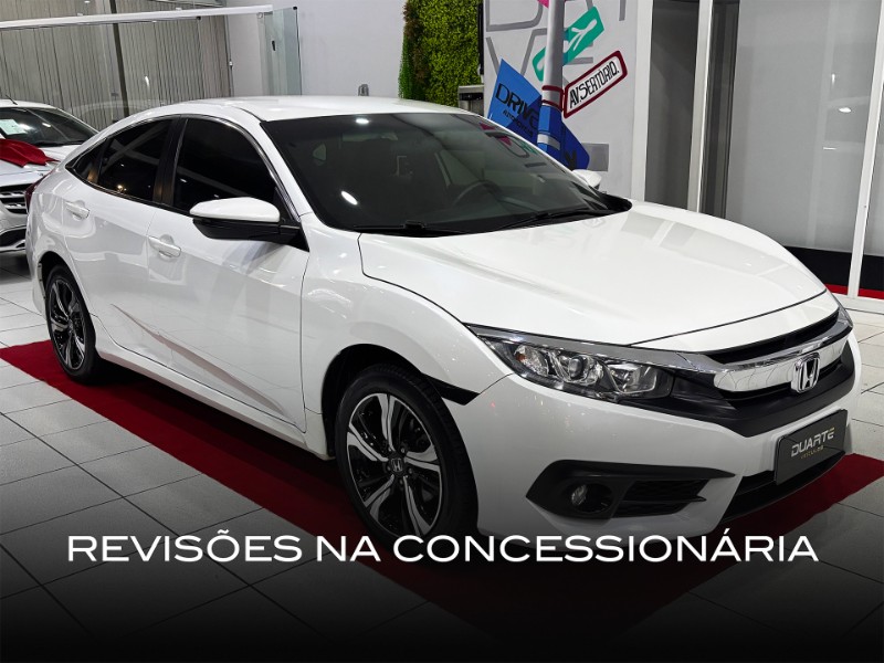 HONDA CIVIC 2.0 16V FLEXONE EX CVT 2019/2019 DUARTE VEÍCULOS PORTO ALEGRE / Carros no Vale