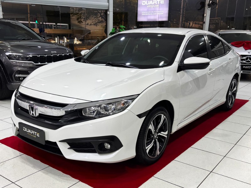 HONDA CIVIC 2.0 16V FLEXONE EX CVT 2019/2019 DUARTE VEÍCULOS PORTO ALEGRE / Carros no Vale