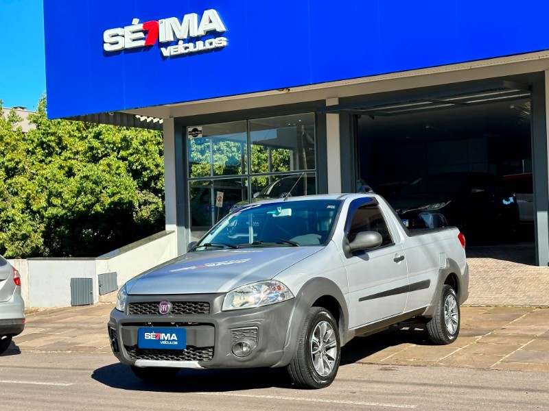 FIAT STRADA WORKING 1.4 8V FIRE CS 2014/2015 SÉTIMA VEÍCULOS GUAPORÉ / Carros no Vale