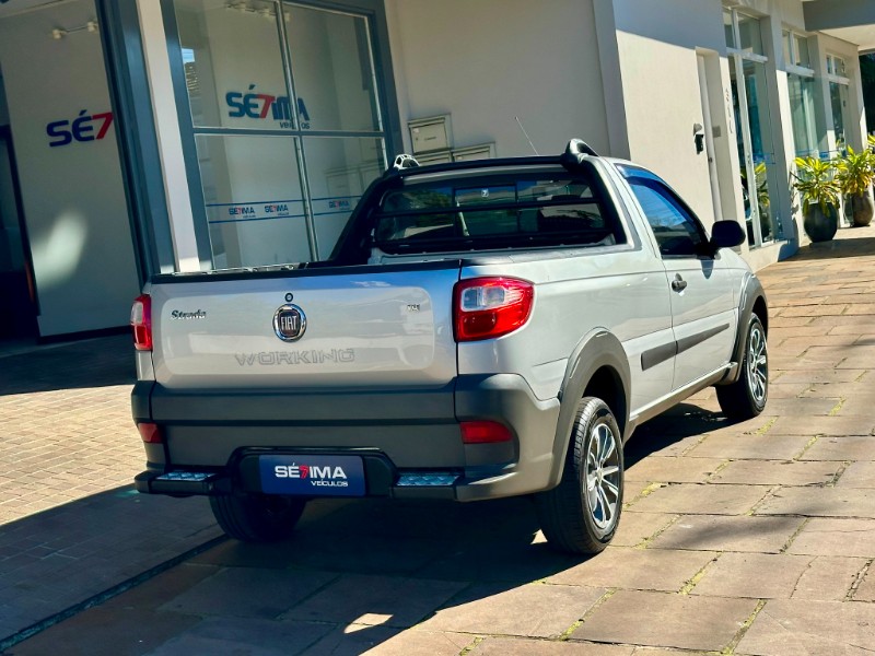 FIAT STRADA WORKING 1.4 8V FIRE CS 2014/2015 SÉTIMA VEÍCULOS GUAPORÉ / Carros no Vale