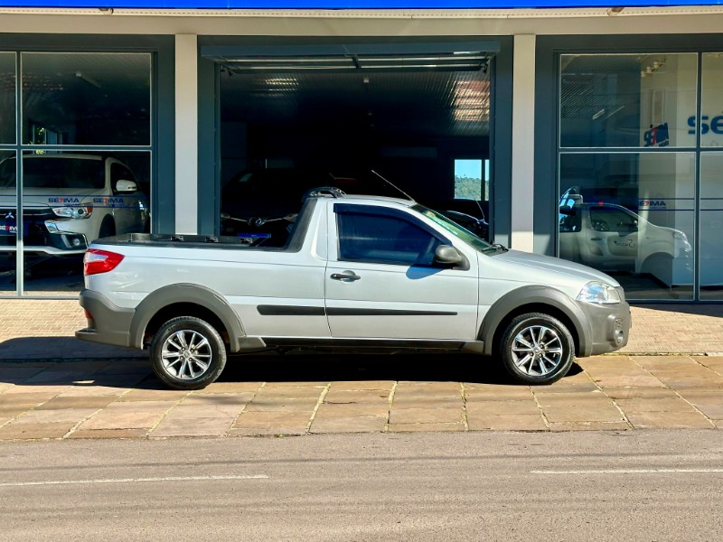 FIAT STRADA WORKING 1.4 8V FIRE CS 2014/2015 SÉTIMA VEÍCULOS GUAPORÉ / Carros no Vale