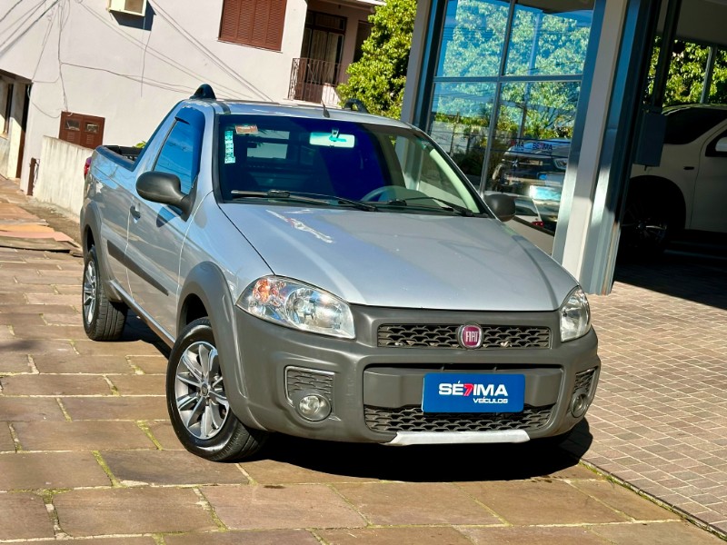 FIAT STRADA WORKING 1.4 8V FIRE CS 2014/2015 SÉTIMA VEÍCULOS GUAPORÉ / Carros no Vale
