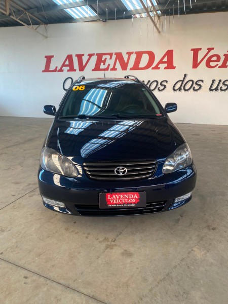 TOYOTA FIELDER 1.8 16V GASOLINA 4P AUTOMÁTICO 2005/2006 LAVENDA VEÍCULOS ARROIO DO MEIO / Carros no Vale