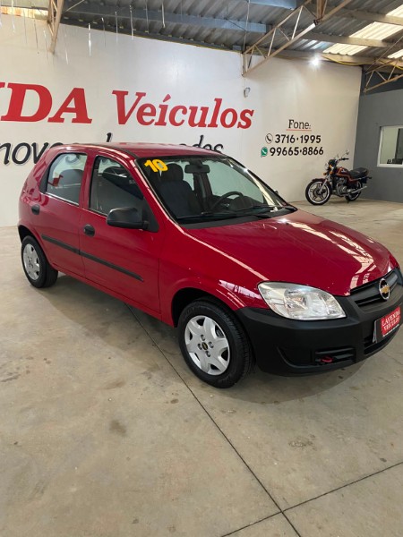 CHEVROLET CELTA 1.0 LIFE 8V 2010 2009/2010 LAVENDA VEÍCULOS ARROIO DO MEIO / Carros no Vale