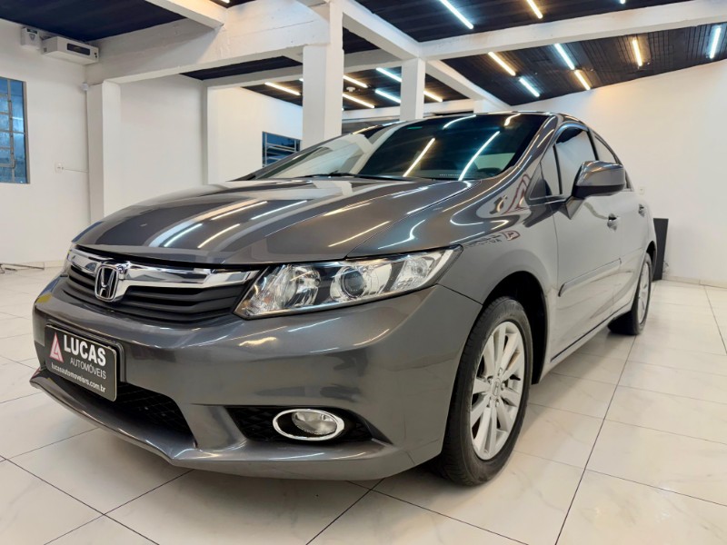 HONDA CIVIC LXS 2014/2014 LUCAS AUTOMÓVEIS BOM RETIRO DO SUL / Carros no Vale HONDA CIVIC LXS 2014/2014 LUCAS AUTOMÓVEIS BOM RETIRO DO SUL / Carros no Vale
