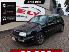 VOLKSWAGEN GOLF 2.0 MI GLX 8V 1997/1997 ELY AUTOMÓVEIS LAJEADO / Carros no Vale