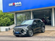 HYUNDAI CRETA PLATINUM 1.0 TURBO 2022/2023 SÉTIMA VEÍCULOS GUAPORÉ / Carros no Vale