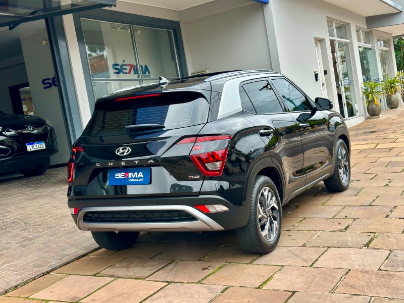 HYUNDAI CRETA PLATINUM 1.0 TURBO 2022/2023 SÉTIMA VEÍCULOS GUAPORÉ / Carros no Vale HYUNDAI CRETA PLATINUM 1.0 TURBO 2022/2023 SÉTIMA VEÍCULOS GUAPORÉ / Carros no Vale