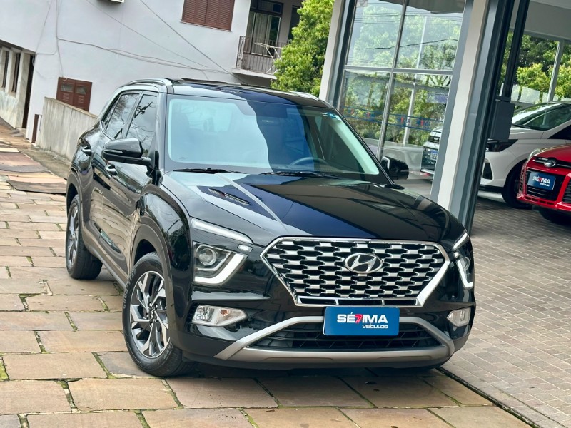 HYUNDAI CRETA PLATINUM 1.0 TURBO 2022/2023 SÉTIMA VEÍCULOS GUAPORÉ / Carros no Vale HYUNDAI CRETA PLATINUM 1.0 TURBO 2022/2023 SÉTIMA VEÍCULOS GUAPORÉ / Carros no Vale