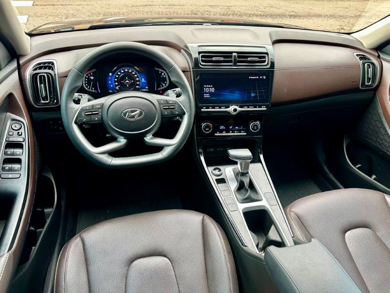 HYUNDAI CRETA PLATINUM 1.0 TURBO 2022/2023 SÉTIMA VEÍCULOS GUAPORÉ / Carros no Vale HYUNDAI CRETA PLATINUM 1.0 TURBO 2022/2023 SÉTIMA VEÍCULOS GUAPORÉ / Carros no Vale