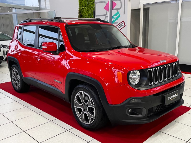 JEEP RENEGADE LONGITUDE 1.8 4X2 FLEX 16V AUT. 2015/2016 DUARTE VEÍCULOS PORTO ALEGRE / Carros no Vale JEEP RENEGADE LONGITUDE 1.8 4X2 FLEX 16V AUT. 2015/2016 DUARTE VEÍCULOS PORTO ALEGRE / Carros no Vale
