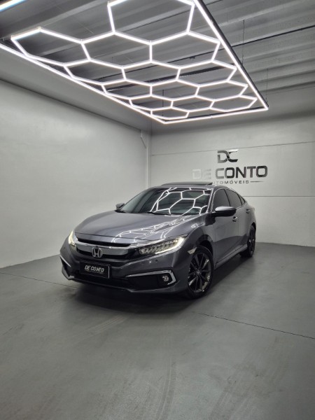 HONDA CIVIC 1.5 16V TOURING TURBO /2020 DE CONTO AUTOMÓVEIS SARANDI / Carros no Vale