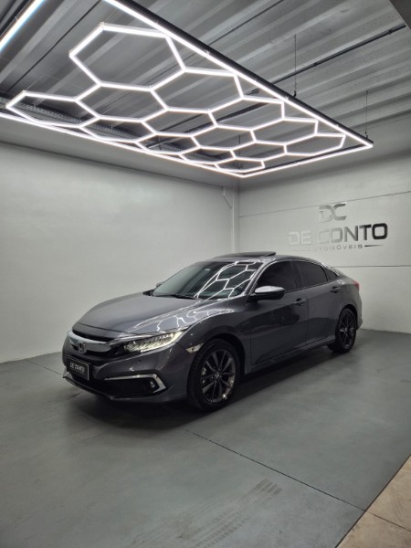 HONDA CIVIC 1.5 16V TOURING TURBO /2020 DE CONTO AUTOMÓVEIS SARANDI / Carros no Vale
