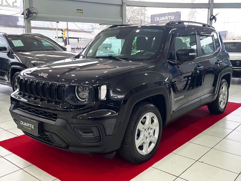 JEEP RENEGADE 1.3 SPORT T270 16V TURBO 2023/2024 DUARTE VEÍCULOS PORTO ALEGRE / Carros no Vale