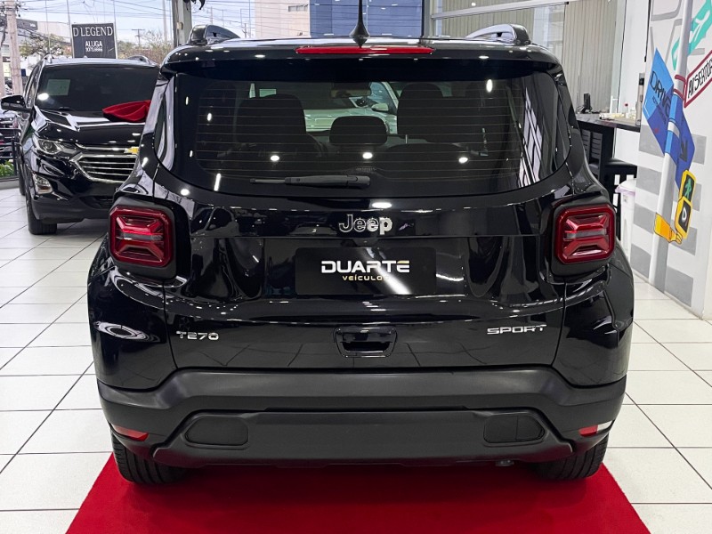 JEEP RENEGADE 1.3 SPORT T270 16V TURBO 2023/2024 DUARTE VEÍCULOS PORTO ALEGRE / Carros no Vale
