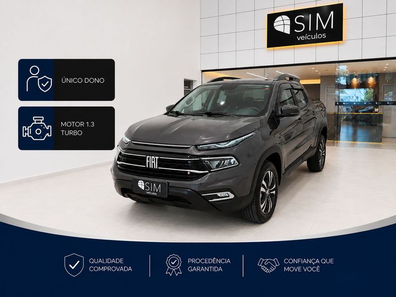 Fiat Toro Freedom 1.3 T270 4×2 2021/2022 SIM VEÍCULOS PORTO ALEGRE / Carros no Vale